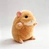 Soft Plush Stuffed Animal Hamster Kawaii Style Plushie Pendant Gifts Hamster Doll  Bag Charm Decor