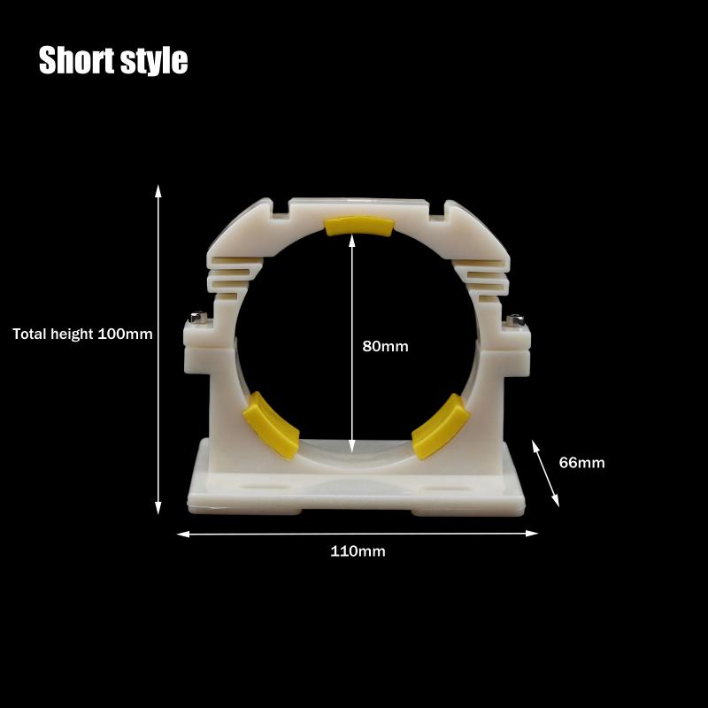 1 Stück Durchmesser 50/80mm Laserrohrhalter Laserrohr-Montagehalterung für 75-180W Lasergravur-Schneidmaschine Flexibler Kunststoff