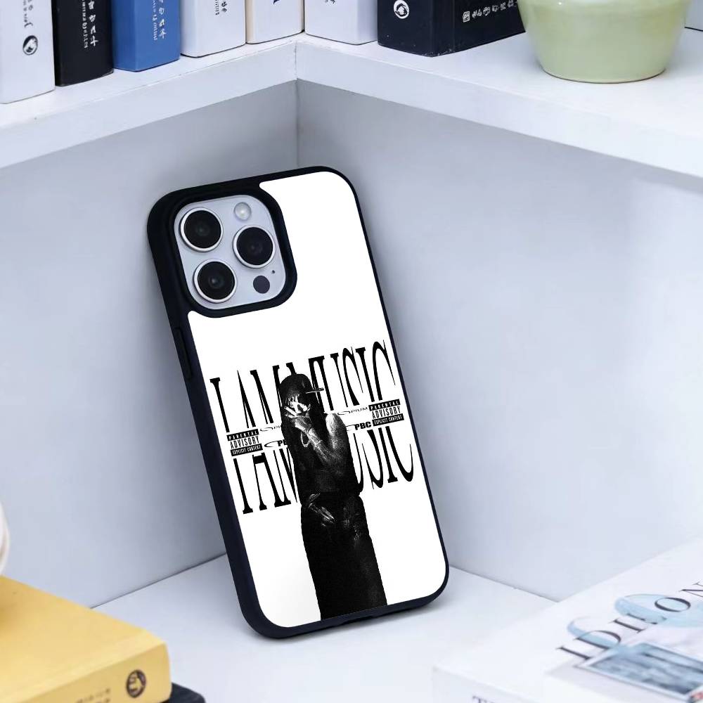 I AM MUSIC Playboi C-Carti  Phone Case For iPhone 14,16,15,13,17,12,Plus,Pro,Max Magnetic For Magsafe Frosted Cover