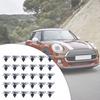 Molding Arch Trim Clips Trim Wheel 0713275782 30Pcs