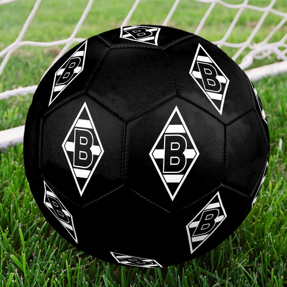 Borussia Indoor Soccer Ball Colorful Machine Stitched PVC Size 5 Team Training Competition Ready Durable High-Bounce Cool Sports Gift