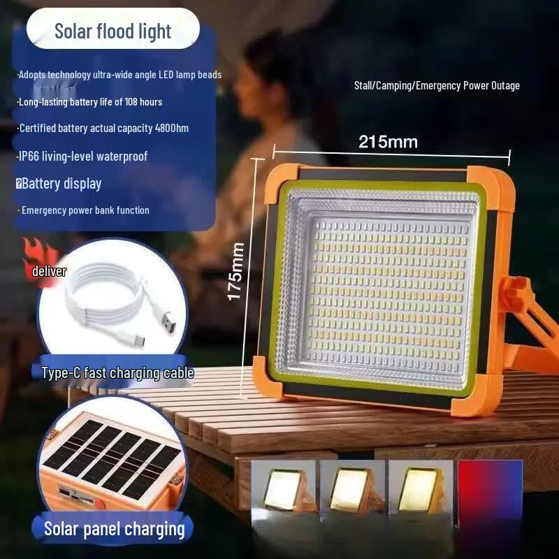 Lishi Outdoor High-Power Portable Camping & Emergency Light