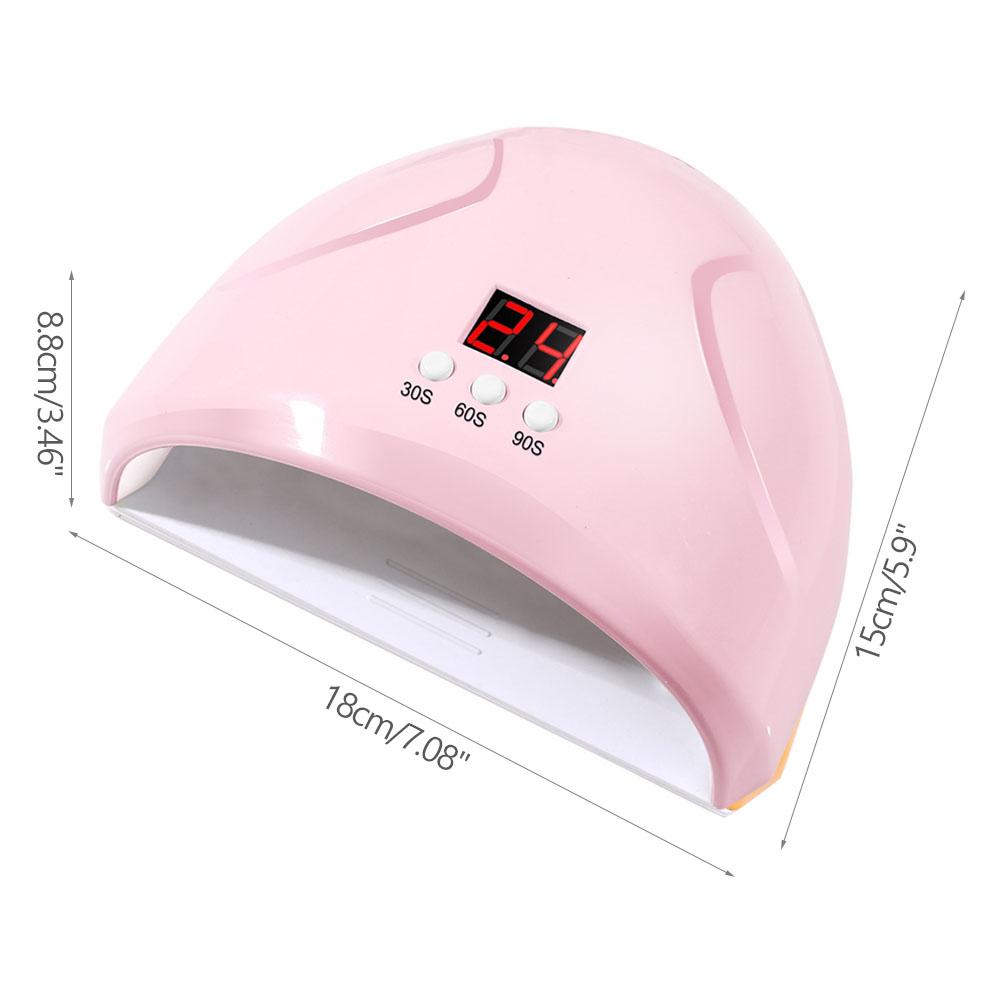 Mini1 USB 36W Macchina per fototerapia per unghie 12 LED UV Lampada di essiccazione per la polimerizzazione del gel Strumento professionale per manicure Attrezzatura per salone