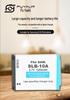 SLB-10A Camera Battery for Samsung L110, WB280F, PL51, BN-VH105US, M310W
