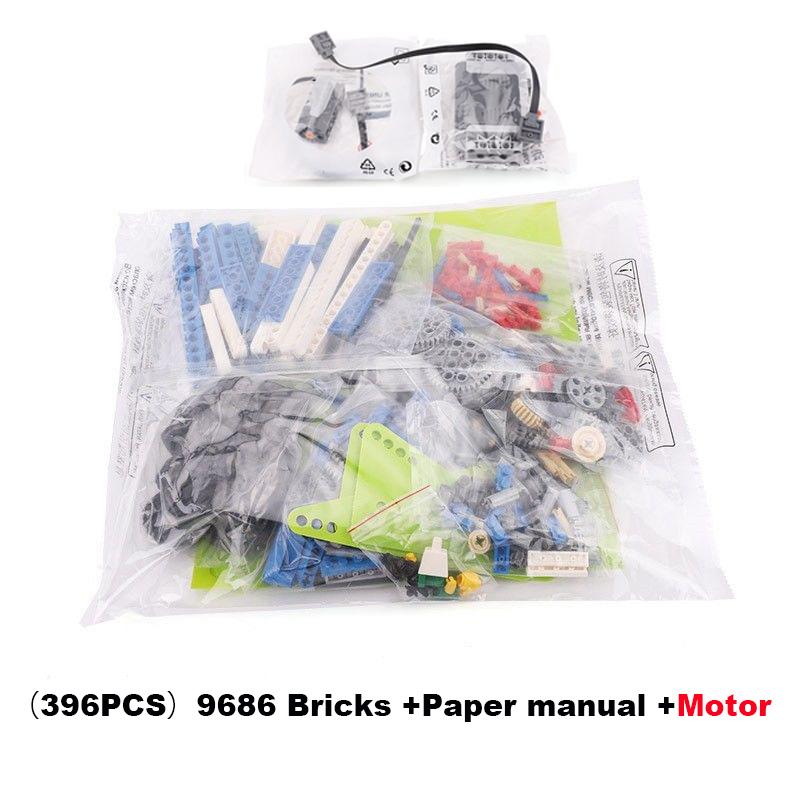 Stem Education Children School Building Block Toys 9686 Sets High-Tech Moc Robot Technical Robotics Brick