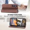 For Samsung Galaxy S25+ Case Calf Texture PU Leather Phone Cover with Wallet