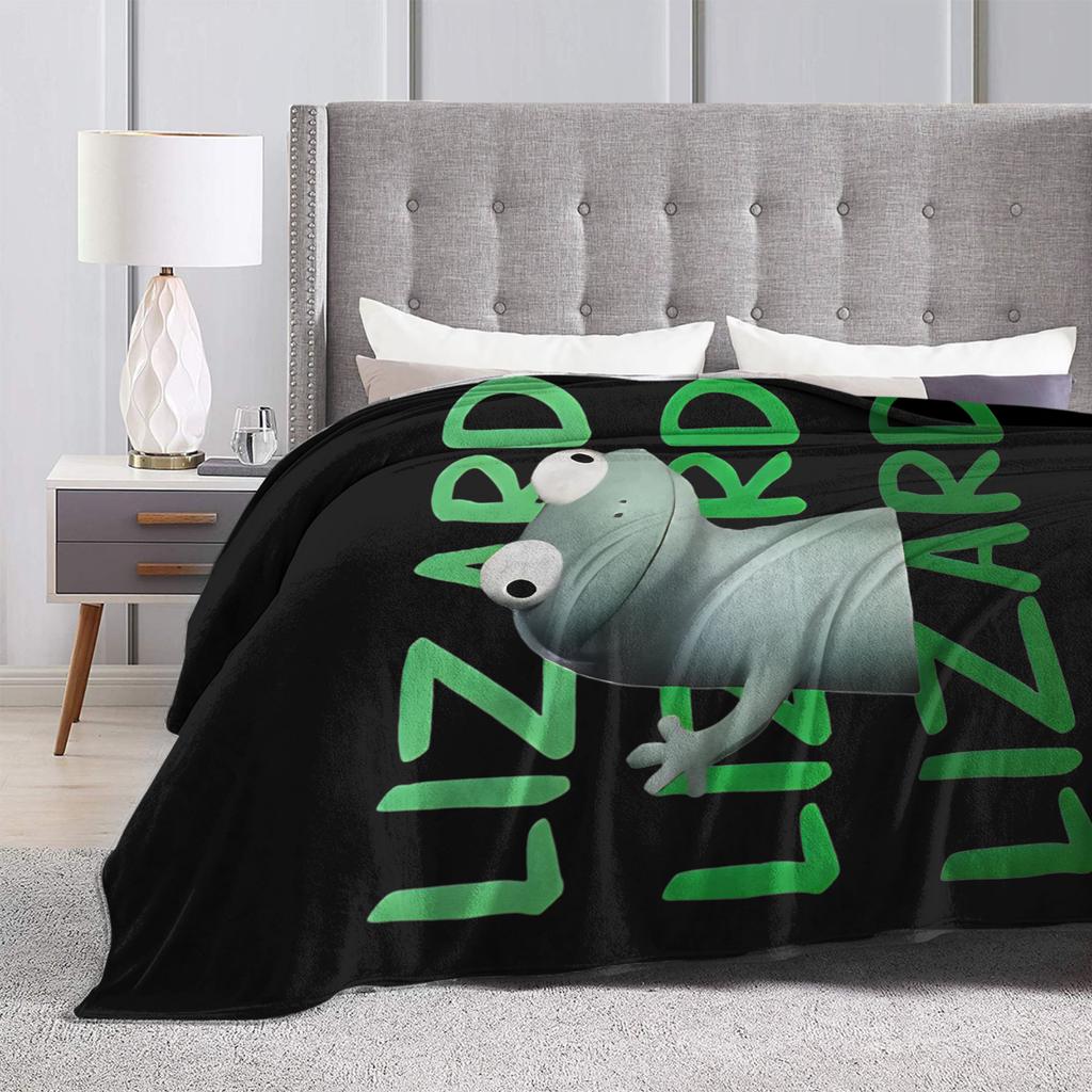 Tom Lizard Blanket Fleece Summer Air Conditioning Hoppers Breathable Super Warm Throw Blankets for Bedding Bedding Throws