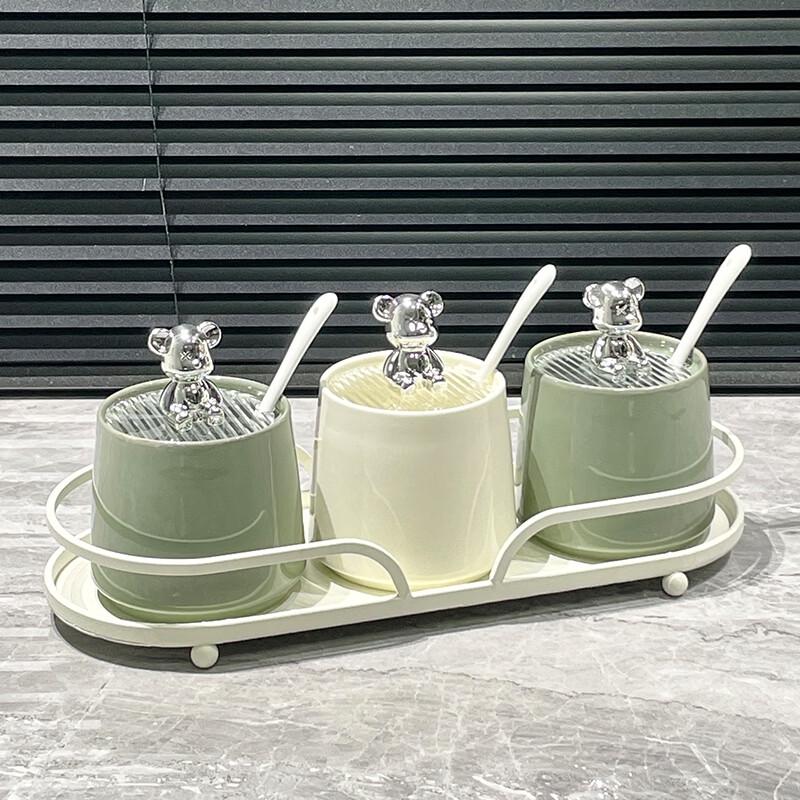 Naijiang Ceramic Seasoning Jar Set