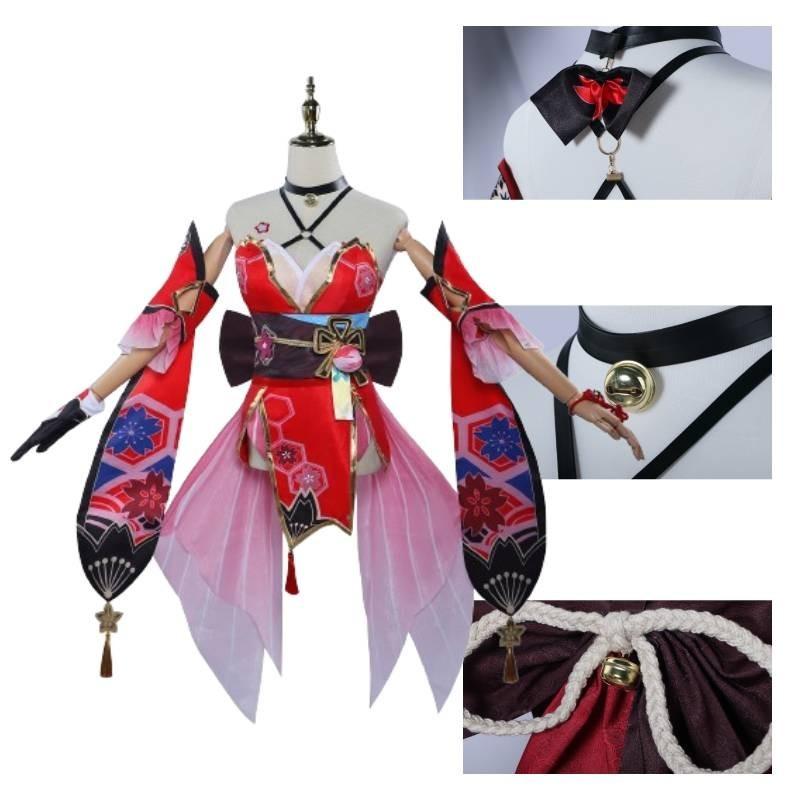 Northwater Trade Fireworks Cosplay Costume Polyester Game Theme Spring 2024 Release
