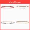 Leather Waist Belt For Women With Silver Alloy Buckle And Pearl Detailing For Summer Fashion