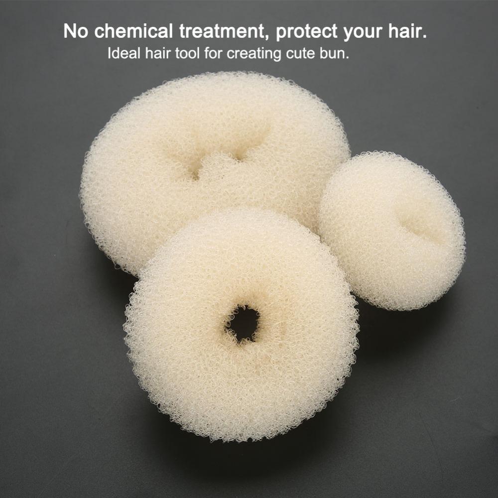 Donut Shape Hair Disk Dish Hair Ties Hair Tools Hair Donuts Everyday Use