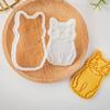 Assorted Cats Shape Cookie Molds Creative Cats Designs Biscuits Baking Stamper for DIY Cookie Making Enthusiasts