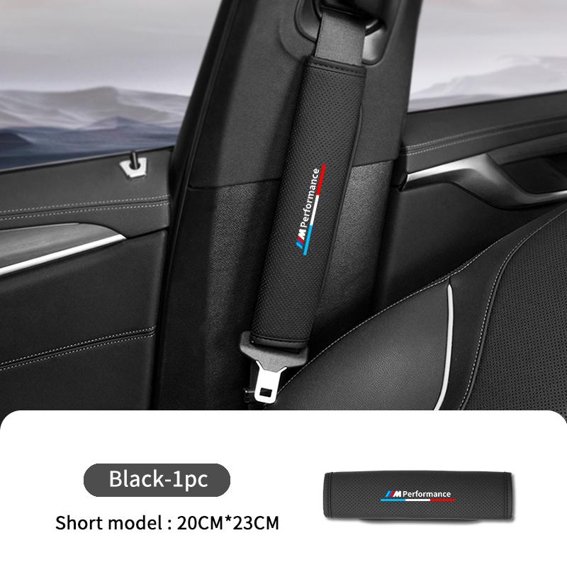 For BMW Car Safety Belt Cover Seat Shoulder Protector Pad Accessories E91 E92 E93 E60 F10 F30 E39 E36 E87 X3 X5 E70 E46 E90