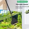 33/53/73CM Aquarium Cleaning Tools Scraper Flat Sand Algae Removal Glass Algae Scraper Household Aquarium Accessories YGQJYP06