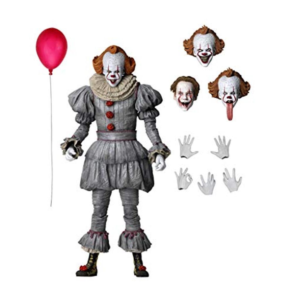 IT THE END When you see it , it s over. Pennywise Ultimate 7 Inch Action Figure/ Chapter Two Figure Horror Movie Goods 2 Clown Sequel [Parallel NECA