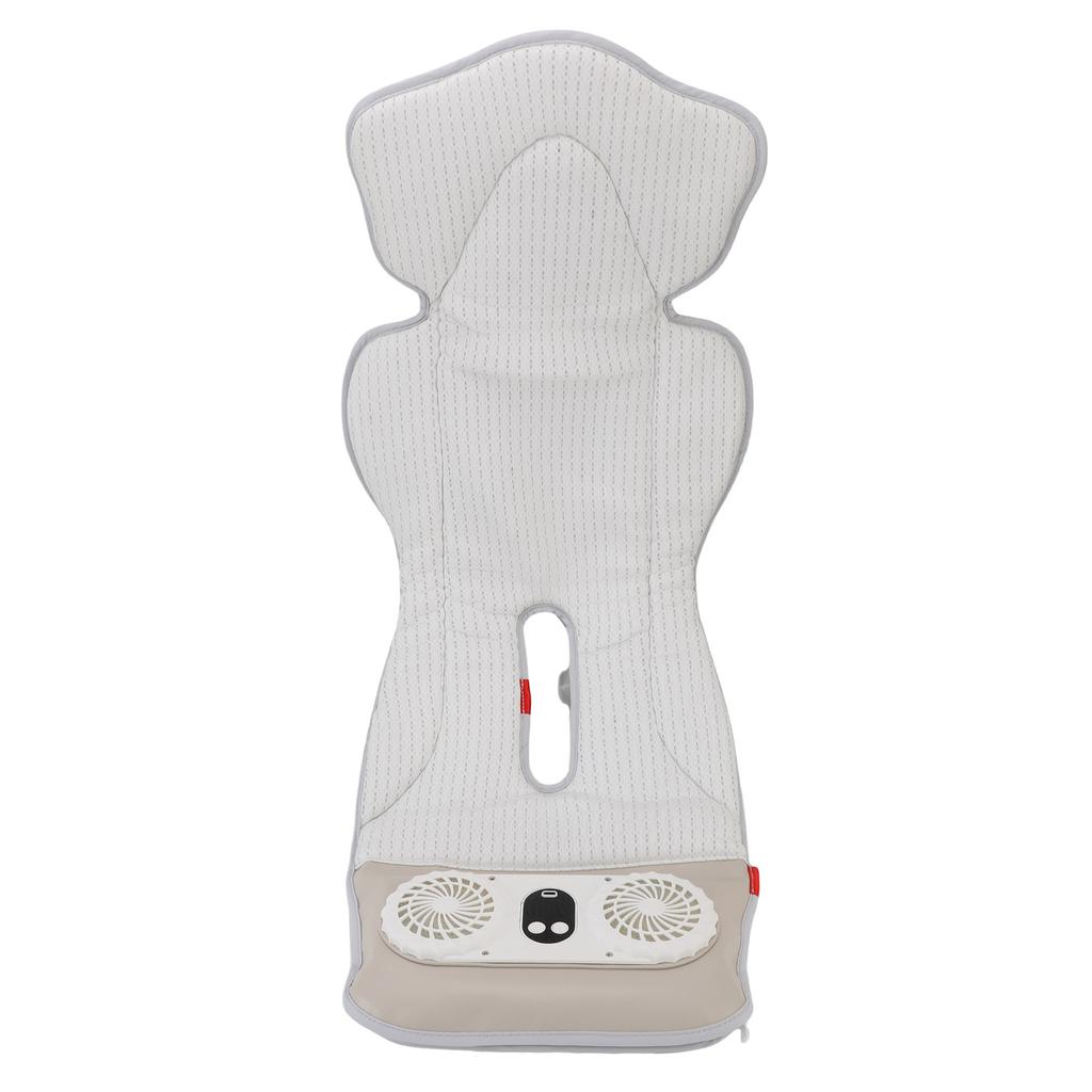 Baby Car Seating Cooling Liner Cordless 3 Wind Speeds Rechargeable 2 Fans Electric Baby Stroller Ventilation Pad