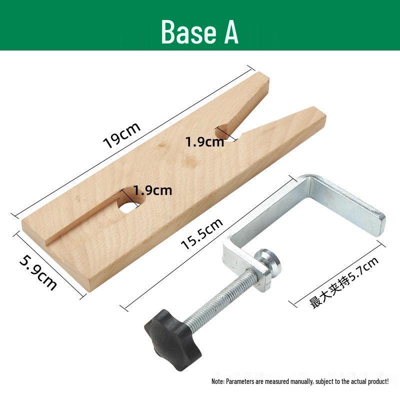 Metalworking Clamp-on Table for Jewelry and Wood Craft Repair - Hole-Free Design