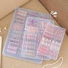 Transparent Nail Art Storage Box S/L Dustproof Storage Box Nail Display Box  for Nail Salon