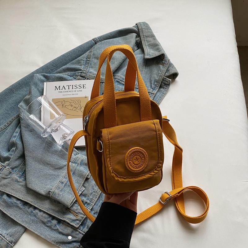 Mini Nylon Handbag Mother Bag Women's Shoulder Crossbody Bag Mobile Phone Bag