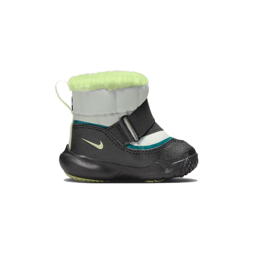 Nike Flex Advance Slip Resistant, Abrasion Resistant, Thermal Snow Boots Gray Black Infant And Toddler DD0303-001