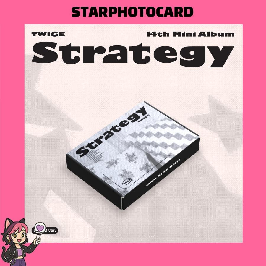 

[READY STOCK] TWICE - 14th Mini Album STRATEGY STEP 3