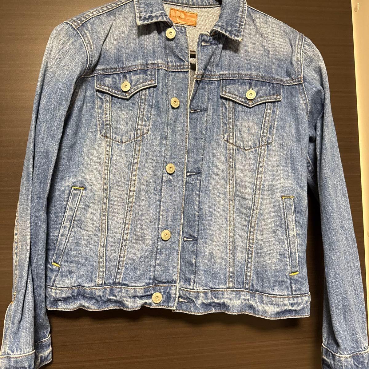 earth music ecology denim jacket denim jacket size L