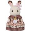 Panenka Sylvanian Families [Rodina čokoládových králíků - Výroční sada] C-74 Certifikace ST Pro věk 3+ Hračka Domeček pro panenky Sylvanian Families EPOCH