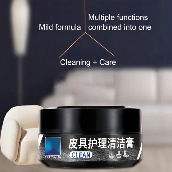 Yousheng 120/150g Leather Care Cream Deep Moisture Protection Car Seats Furniture Shoes Jackets All-in-one Leather Care Solution