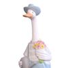 Creative Garden Statues Pretty Exquisite Resin Duck Sculptures Standing Shelf
