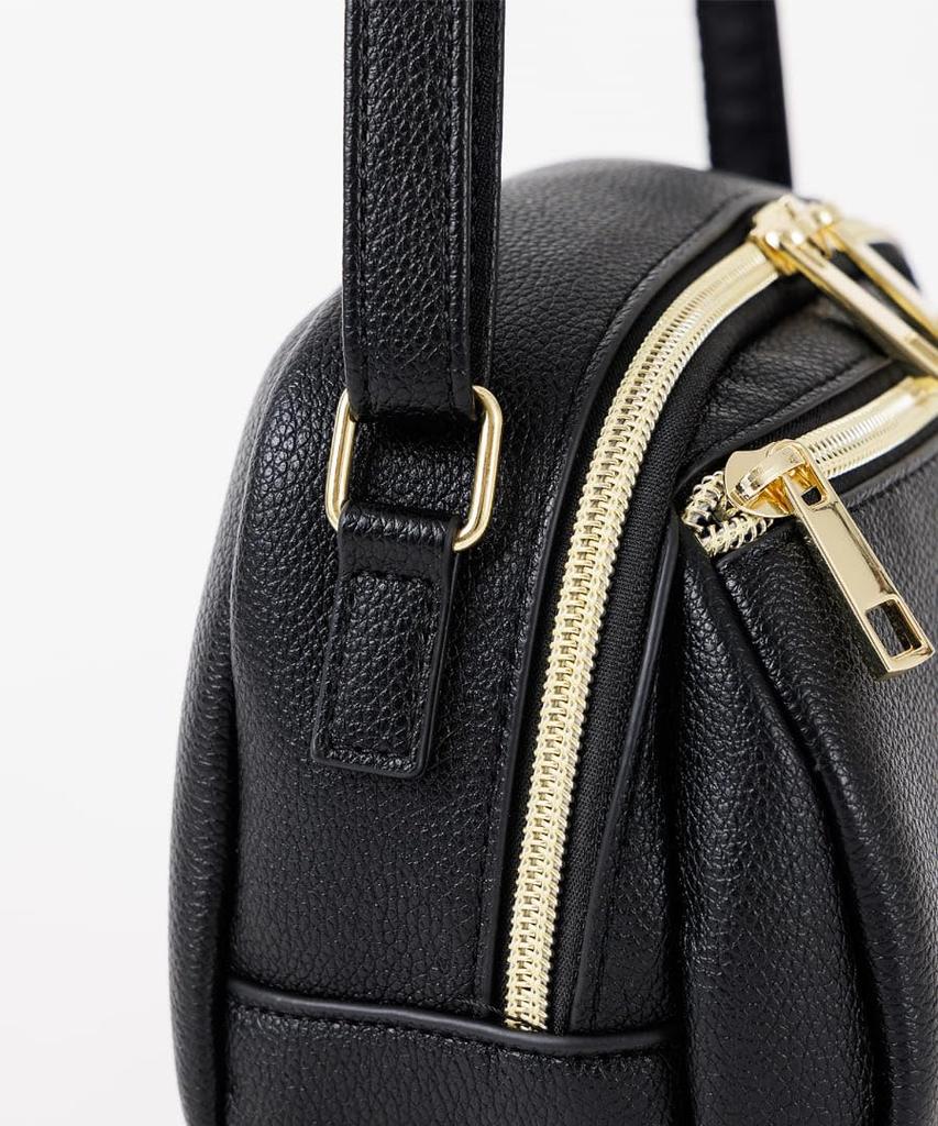 Mini Shoulder Bag BK [Anello Grande] LG-V0261 Women's