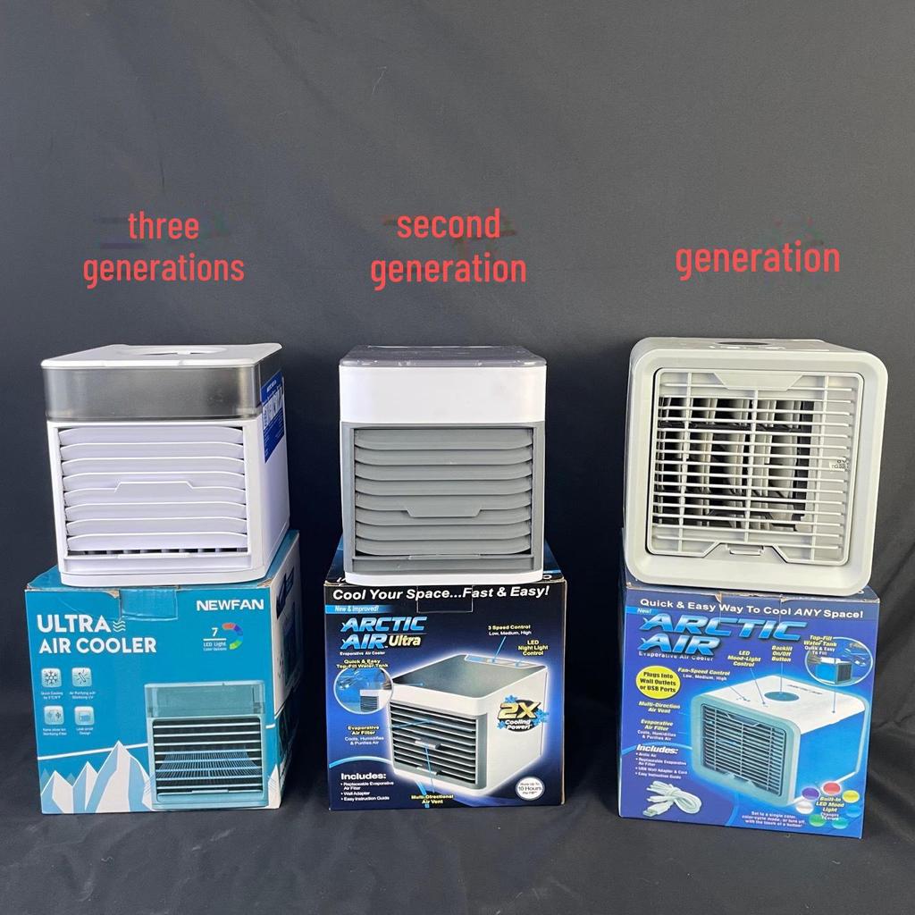 Mini Spray USB Cooling Fan: Second Generation, Cross-Border Portable Office and Home Desktop Air Conditioner.