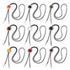 Vintage Sun Shape Gem Stone Bolo Tie Cowboy Costume Accessory for Men and Women Western Braided Cord Necktie Necklace