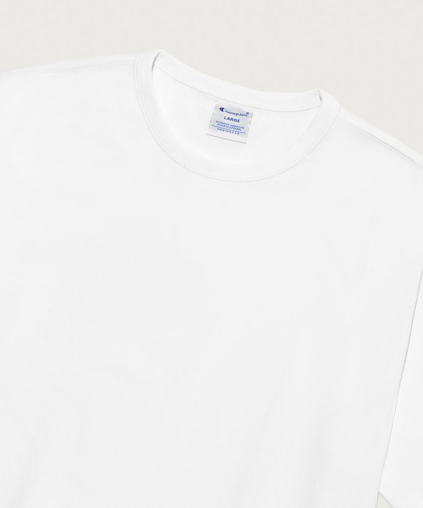 CHAMPION C Logo Uni Short Sleeve T-Shirt White