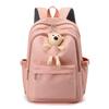 Women's Large Capacity Student Backpack: Versatile Japanese & Korean Style for Junior High and College.