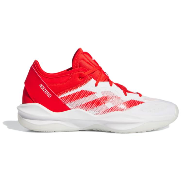 Adidas Adizero Select 2.0 Low White Red Unisex Sneakers Cloud-White IG6685