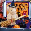 Cute For Halloween Teddys Bear In A Box Unique Festive Decor For Festive Home Accents
