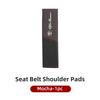 BBDJ3 Car Seat Belt Cover Seatbelt Shoulder Strap Protector Pad For Alfa Romeo Giulia 147 Mito 156 159 166 GT Stelvio Brera Volante