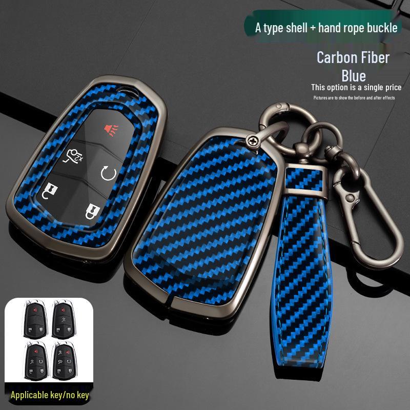 Cadillac Key Case: Fits XT5, CT5, XT6, XT4, CT ATSL, CT4, XTS - Shell Bag with Buckle