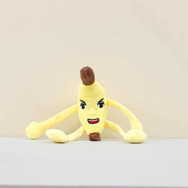 Banana Lovely Plush Doll Keychain Ideal For Kids Gift Soft Stuffed Decor Animal
