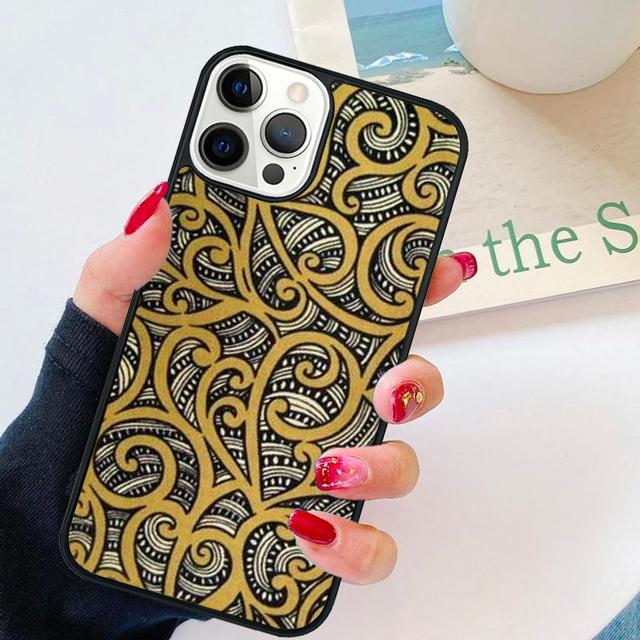 Maori Samoan Coque Phone Case for iPhone 17 Air 16 Coque 15 14 12 13 PLUS 11 PRO MAX Cover Fundas Shell