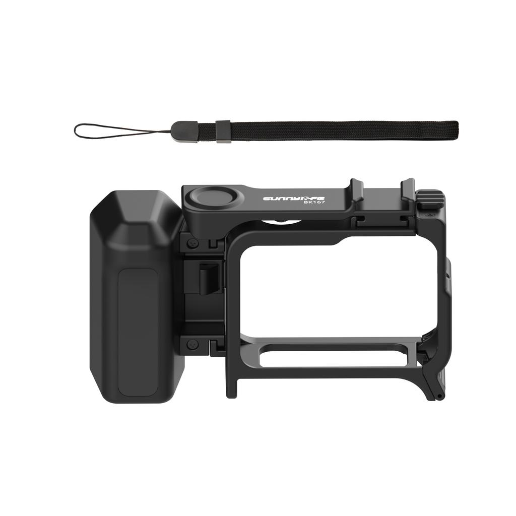 1-in-1 Detachable Handle Grip Kit Cage for Insta161 Ace Pro 1/1 Street Photography Grip Expansion Adapter Vlgo Video Accessories