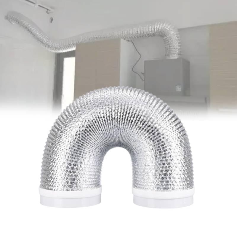 Ventilation Kitchen Bathroom Chimney Exhaust Pipe Anti Oil Tools Removal