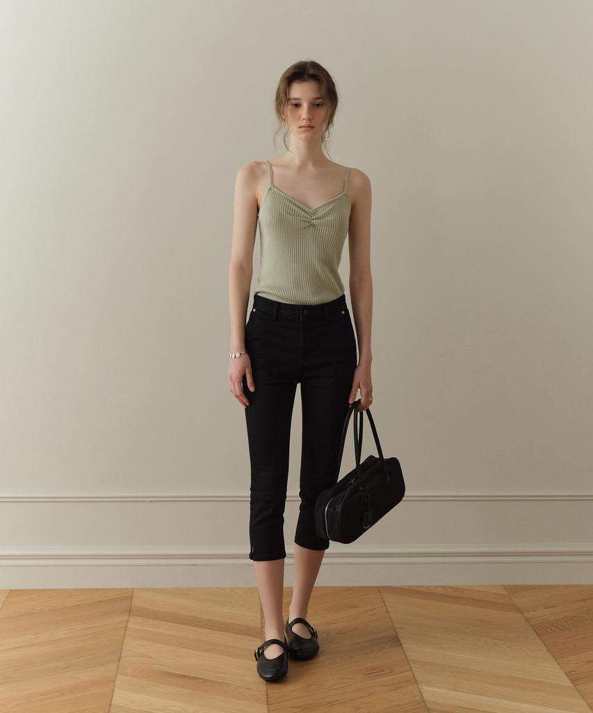 Poyueoaijeuonli Moire Knit Sleeveless (4 Colors)