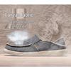 Men's Casual Lightweight Breathable Slip-On Canvas Loafers with Elastic Band