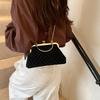 Luxury Design Women's Evening Clutch Purse Dinner Party Ladies Small Clip Shoulder Bag Handbags Retro Female Chain Crossbody Bag KTB
