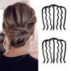 1 Stück Stil Haarnadel Kamm U-Form Flechten Drehen Gabel Locken Haarspange Mode Frauen Styling Werkzeug Haarstäbe Haarschmuck
