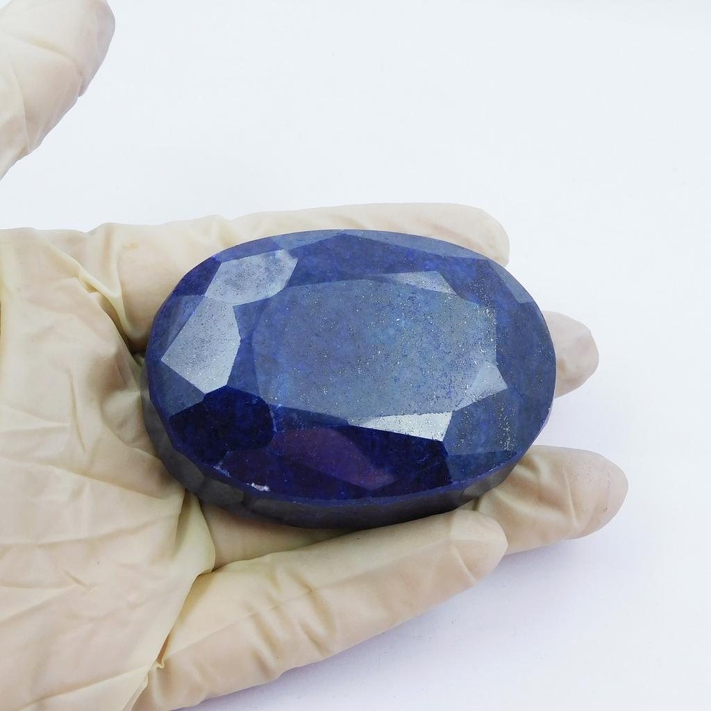Blue Sapphire Natural Oval Shape 869.35 Ct CERTIFIED Loose Gemstone Big Size P-113-sa