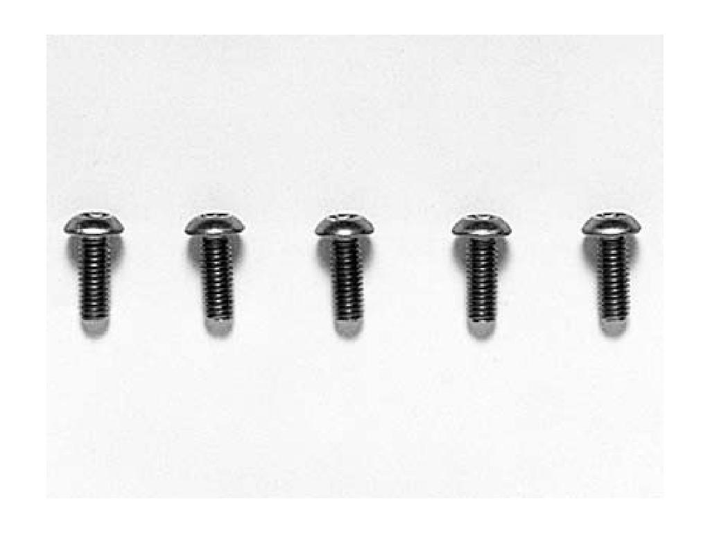 

TAMIYA OPTIONS 3x8mm Titanium Hex Button Head Screws HOP-UP OP-529 (5 pieces)