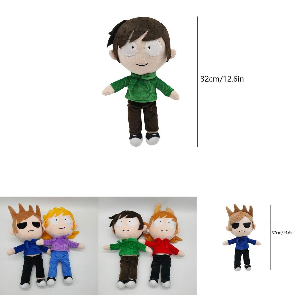 Exclusive Eddsworld Plush Cartoon Doll Soft Stuffed Toy For Stylish Home Decoration