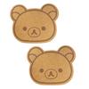 1/2Pcs Cartoon Bear Felt Board Home Office Living Room Wall Mount Animal Shape Memos Notes Photo Message Board Decoration